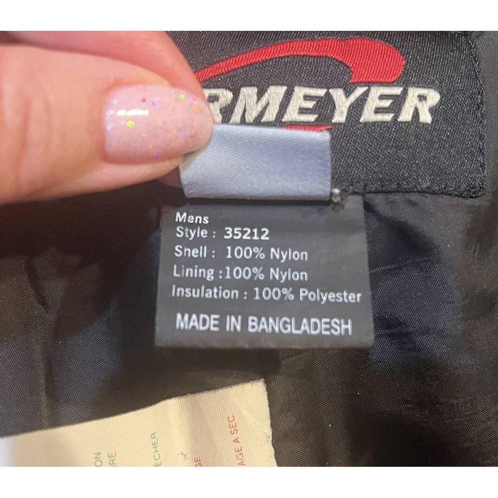 Obermeyer Mens XL Short Black Insulated Ski Snowboard‎ Pants Adjustable Waist